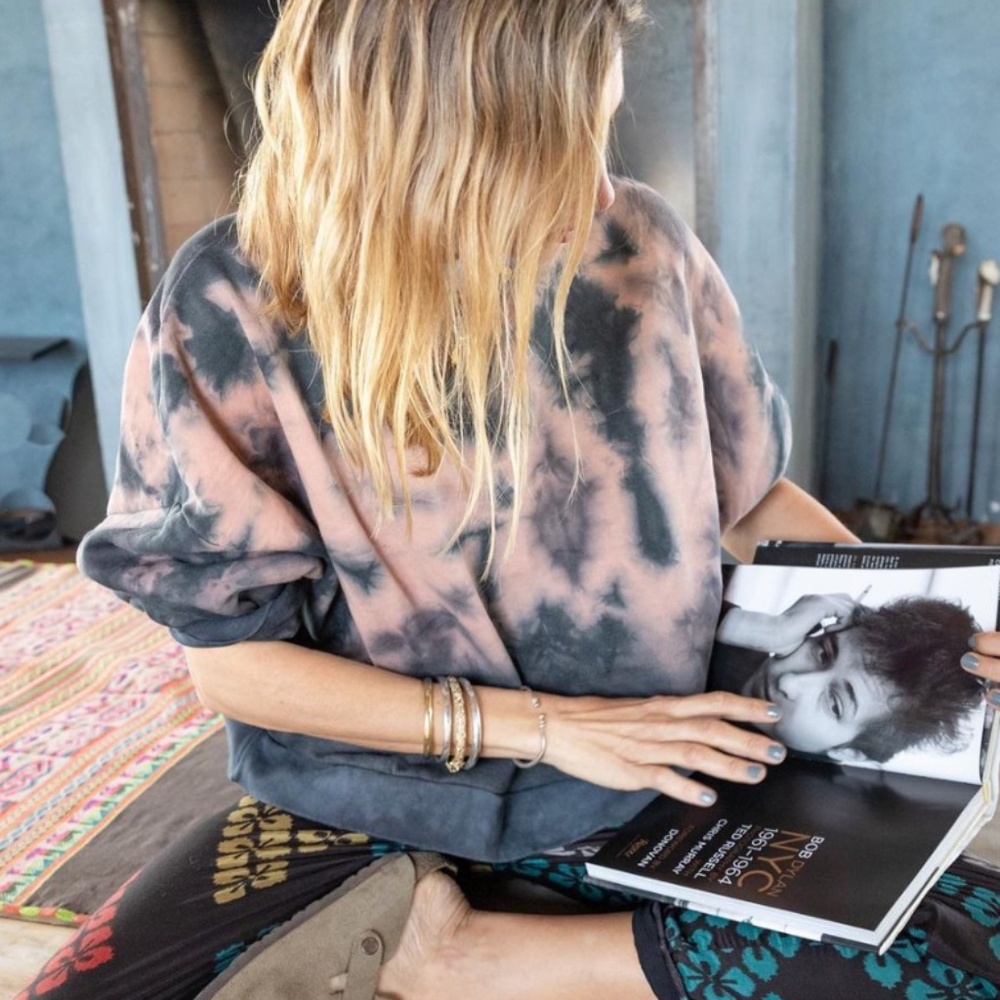 Batik Tie-Dyed Sweatshirt